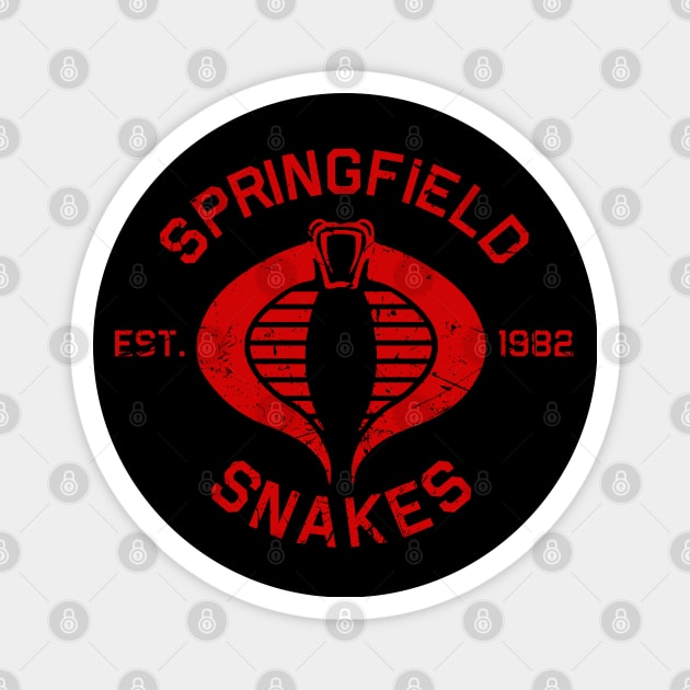 Springfield Snakes Magnet by PopCultureShirts